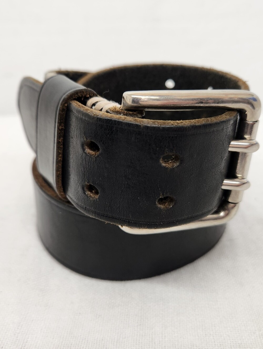 Gap Mens 34 Black Leather Belt